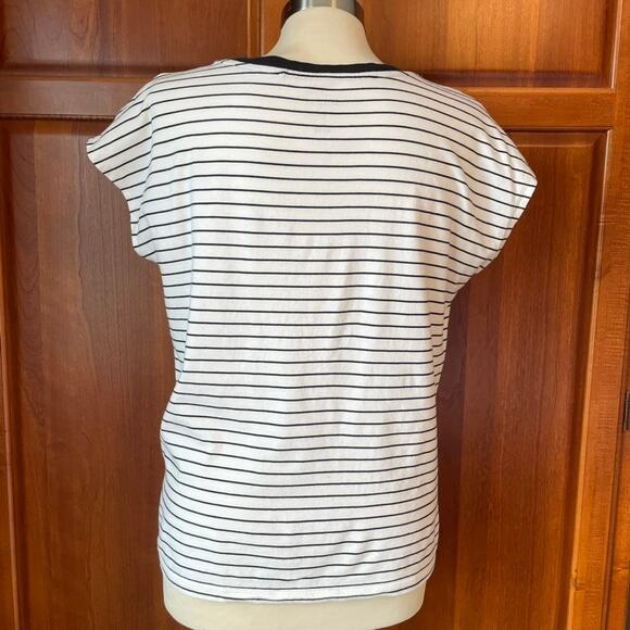 SPRZ NY Keith Haring x Uniqlo Women's Striped Heart Tee, size Med - Picture 4 of 7